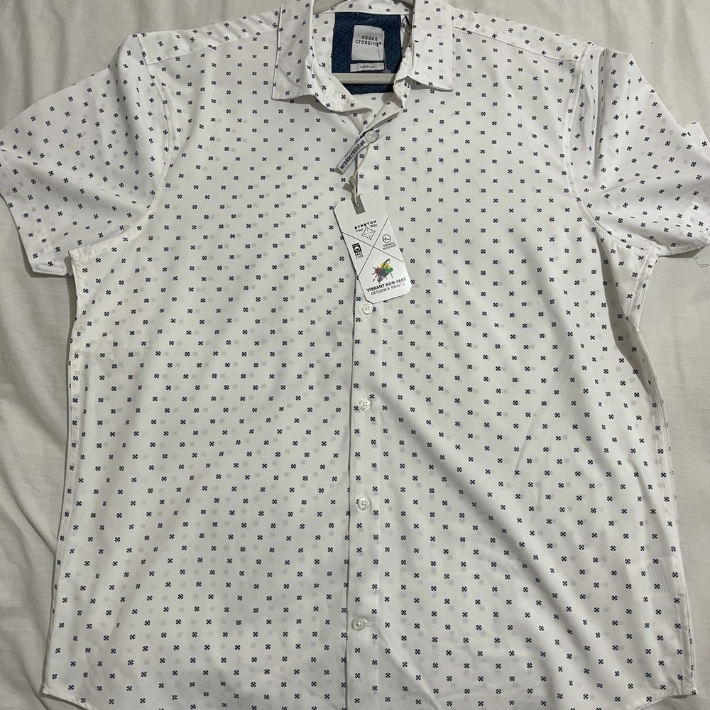 Large New Strech Men Shirt